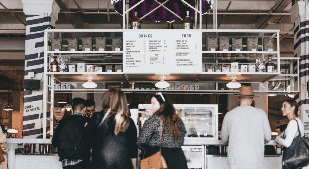 customer into restaurant